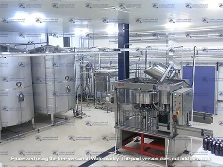 dairy production line